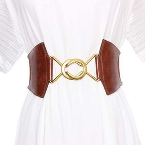 Women's Stretchy Wide Belt Dress Belts Vintage